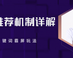 B站推荐机制详解，利用推荐系统反哺自身，视频关键词霸屏玩法（共2节视频）-小鸿资源库
