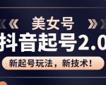 美女起号2.0玩法，用pr直接套模板，做到极速起号！（全套课程资料）-小鸿资源库