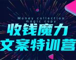8堂收钱魔力文案特训营：让你的文案成为你的财富印钞机，靠文章日赚千元-小鸿资源库