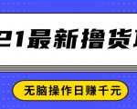 2021最新撸货项目，一部手机即可实现无脑操作轻松日赚千元-小鸿资源库