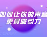 刘琪·如何让你的声音更具吸引力（20节课-完结）-小鸿资源库