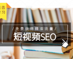 未来新趋势，布局短视频SEO，如何利用抖音SEO免费获得精准流量（3节课）-小鸿资源库