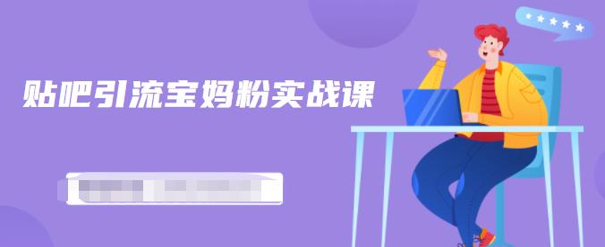 百度贴吧引流宝妈粉实战课，小白也可以日引100+精准粉-小鸿资源库