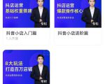 湛北·抖音小店入门进阶高阶合集,八大玩法打造百万店铺-小鸿资源库