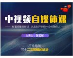 蟹老板·中视频自媒体训练课，可全原创可全二次剪辑的玩法，有播放量就有钱-小鸿资源库