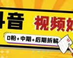 （燃烧好物）抖音视频好物分享实操课程（0粉+拆解+中期+后期）-小鸿资源库