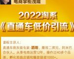 茂隆2022直通车低价引流玩法,教大家如何低投入高回报的直通车玩法-小鸿资源库