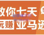 晟尧跨境·教你七天玩赚亚马逊，教你轻松玩赚亚马逊，适合小白学习-小鸿资源库