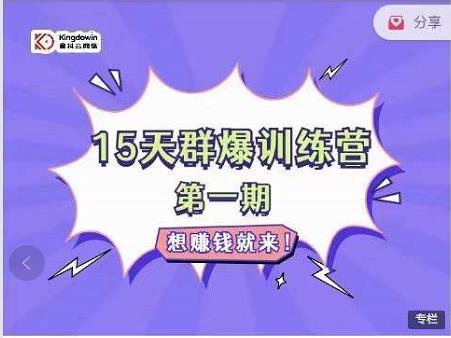 金抖云Peter《15天群爆训练营》，破解抖音玄学，群爆心法，起号方式-小鸿资源库