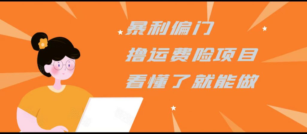 暴利偏门撸运费险项目，操作简单，看懂了就可以操作-小鸿资源库