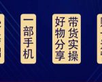 好物分享高阶实操课：0基础一部手机做好好物分享带货（24节课）-小鸿资源库