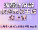 婉婉-主播拉新实操课，流程化讲解资深带货主播，让每个人都成为经得起考验的主播-小鸿资源库