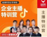 曾仕涵·企业主播特训营，每个老板都应该会直播带货，每家企业都应该有主播团队-小鸿资源库