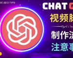 正确使用Chat GPT制作有价值的中文视频脚本,并在YouTube获利-小鸿资源库