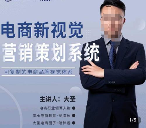 大圣·电商新视觉营销策划系统，可复制的电商品牌视觉识别系统-小鸿资源库