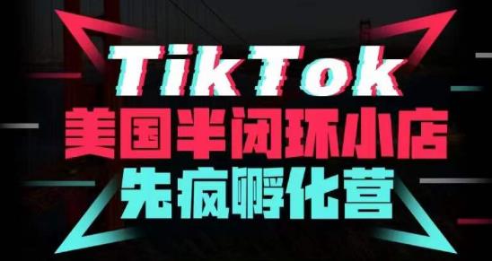 疯人院·TikTok美国半闭环小店孵化营，抢占TikTok美国蓝海市场，开店、运营、带货、投流全实操-小鸿资源库