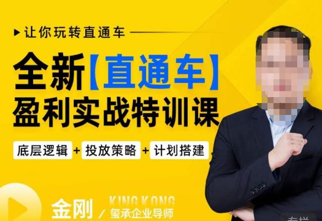 玺承·全新直通车盈利实战特训课，从​底层逻辑详细拆解，从底层，策略到搭建，让你玩转直通车-小鸿资源库