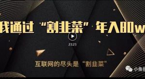 知识付费才是最好的项目，教你如何通过知识付费月入5万【揭秘】-小鸿资源库