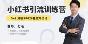 零克·小红书引流训练营第五期，小红书矩阵引流到vX的方法论-小鸿资源库