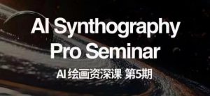 AI绘画资深课第五期掌握AI绘画，实现各种商业变现【第五期】-小鸿资源库