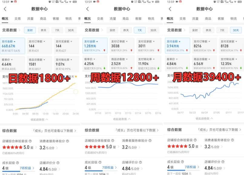 拼多多虚拟电商训练营月入30000+你也行，暴利稳定长久，副业首选-小鸿资源库
