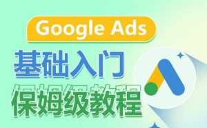 Google Ads基础入门保姆级教程,系统拆解广告形式,关键词的商业认知,谷歌广告结构-小鸿资源库