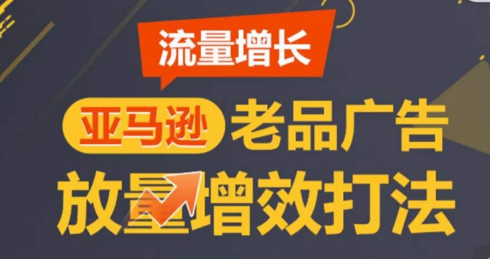 亚马逊流量增长-老品广告放量增效打法，循序渐进，打造更多TOP listing​-小鸿资源库