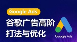谷歌广告高阶打法与优化，凝结行业精华的谷歌广告体系课程，带你抓住流量红利，最大化ROI-小鸿资源库