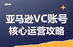 亚马逊VC账号核心玩法解析，实战经验拆解产品模块运营技巧，提升店铺GMV，有效提升运营利润-小鸿资源库