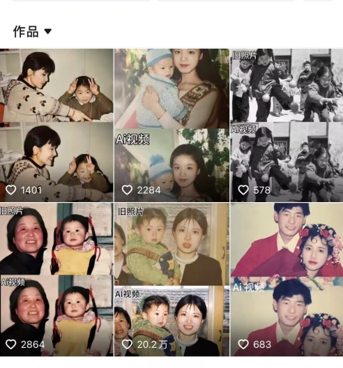 最近全网爆火旧照片变视频，月入过万玩法详细拆解-小鸿资源库