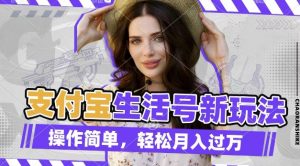 利用老外荒野求生视频，赚支付宝分成收益，轻松月入过W【揭秘】-小鸿资源库