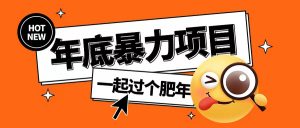 年底暴力项目，多开抢红包玩法简单无脑年底吃一波肉【揭秘】-小鸿资源库