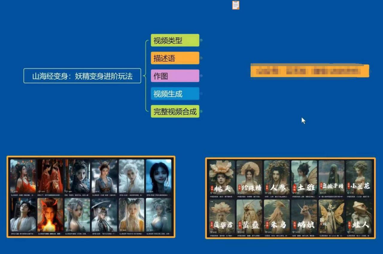 云天AI山海经变身视频教程，妖精变身进阶保姆级教学-小鸿资源库