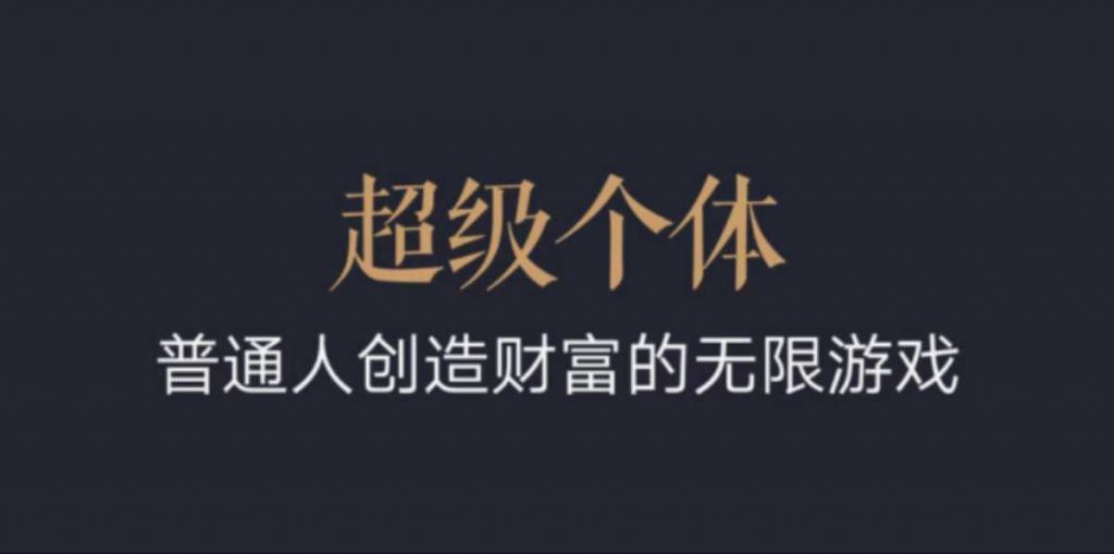 超级个体：2024-2025翻盘指南，普通人创造财富的无限游戏-小鸿资源库