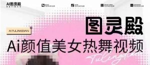 全网首发，原价988图灵殿AI颜值美女热舞视频，云端生图，轻松过原创-小鸿资源库