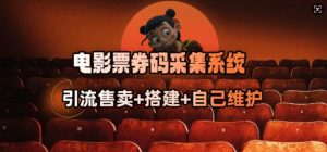 电影票券码采集系统_从商户放单转型做抢单达人-小鸿资源库