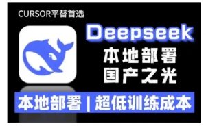 2025年deepseek R1 大型模型本地安装部署(文件+教程)本地部署，超低训练成本-小鸿资源库