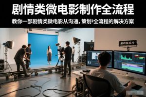 剧情类微电影制作全流程，教你一部剧情类微电影从沟通，策划到拍摄制作全流程的解决方案-小鸿资源库