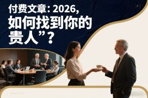 付费文章：2026，如何找到你的“贵人”？-小鸿资源库