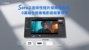 Sora2连续性短片保姆级教程，0基础也能做电影级叙事视频-小鸿资源库