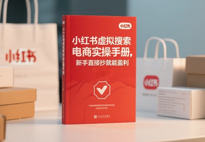 小红书​⁠‬​​⁠​‌​‬​⁠​‬‍‍‌​​​‬‌‍⁠​​​‌​⁠⁠​‬​​‬​​​​‌​‍虚拟搜索电商实操手册，新手直接抄就能盈利-小鸿资源库