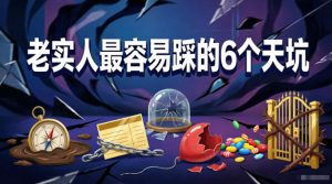 付费文章：老实人最容易踩的6个天坑-小鸿资源库
