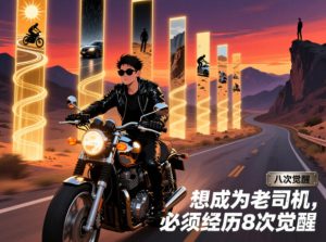 付费文章：想成为老司机，必须经历8次觉醒-小鸿资源库